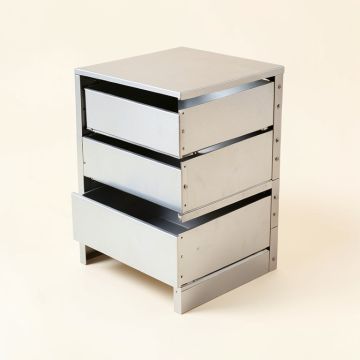 3 Tier Compact Kitchen Cabinet Pull Out Drawer (synthetic illustration; no displayed measurements)