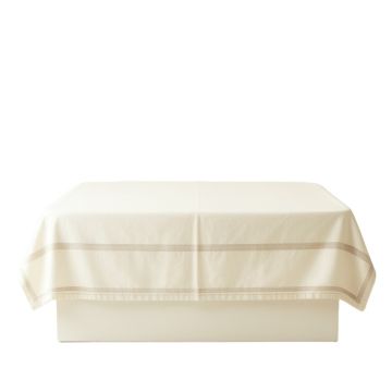 Willow Bend Flat Bed Sheet - Cream