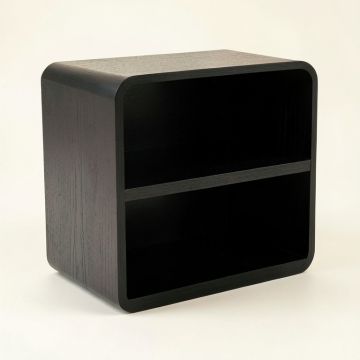 Clay Bend Empty Mug-Storage Cabinet Insert - Black (synthetic illustration; no displayed measurements)