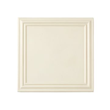 Moss Bend Uninstalled Square Decorative Tile - Cream