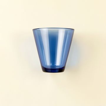 Stone Dale Wall Sconce Mounted On A Plain Wall - Blue (synthetic illustration; no displayed measurements)