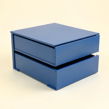 Moss Field Under-Desk Drawer Unit - Blue (synthetic illustration; no displayed measurements)
