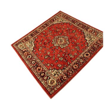 Hillsby Ikat Garnet/Saffron Area Rug
