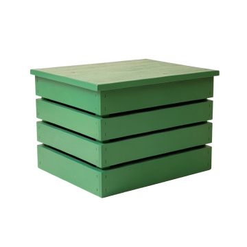 Hill Bridge Closed Outdoor Storage Box - Green (synthetic illustration; no displayed measurements)