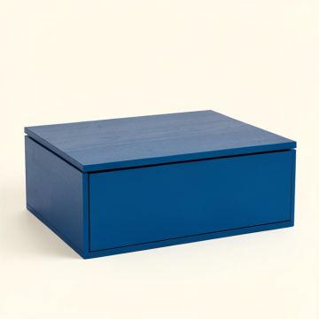 Maple Canyon Desktop Monitor Riser - Blue (synthetic illustration; no displayed measurements)