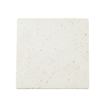 Hazel Bridge Uninstalled Square Decorative Tile - White