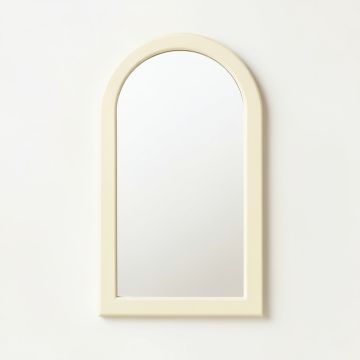 Dawn Crossing Framed Wall Mirror - Cream (synthetic illustration; no displayed measurements)