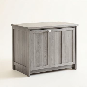 Shore Branch Freestanding Laundry Folding Counter - Gray (synthetic illustration; no displayed measurements)