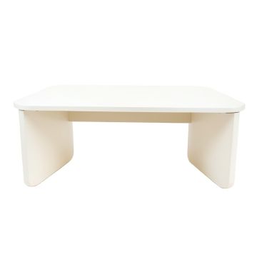 Birch Dale Desktop Monitor Riser - White