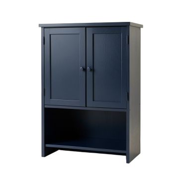 Summit Brook Wall-Mounted Laundry Cabinet - Navy