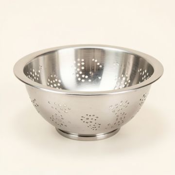 Coosada Deep Stainless Steel 3-Qt . Colander (synthetic illustration; no displayed measurements)