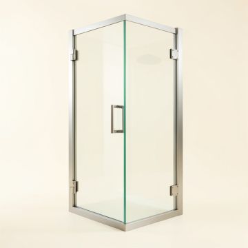 Glass 60 '' W X 72 '' H Bypass Framed Shower Door (synthetic illustration; no displayed measurements)