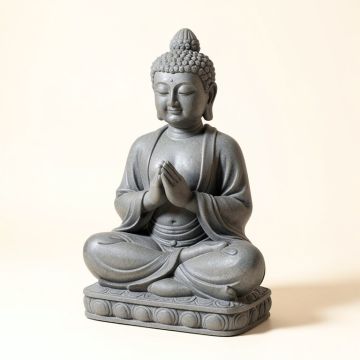 Sitting And Praying Buddha Statue (synthetic illustration; no displayed measurements)