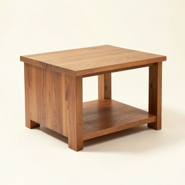 Iolanthe Solid Wood Coffee Table With Storage (synthetic illustration; no displayed measurements)
