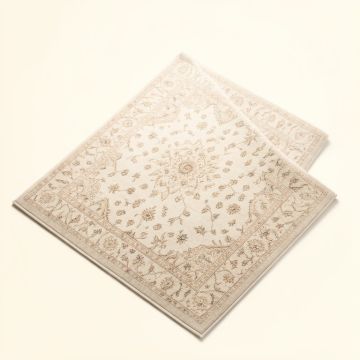 Dodington 3 Piece Oriental Ivory Area Rug Set (synthetic illustration; no displayed measurements)