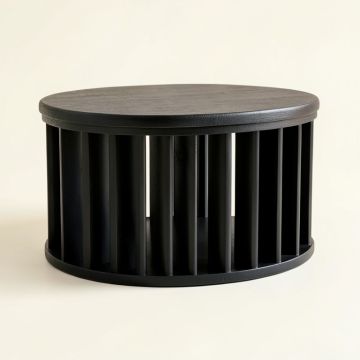 Rowan Bluff Shoe Storage Bench - Black (synthetic illustration; no displayed measurements)