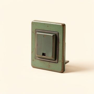 Peacock Reflections Toggle Light Switch (synthetic illustration; no displayed measurements)