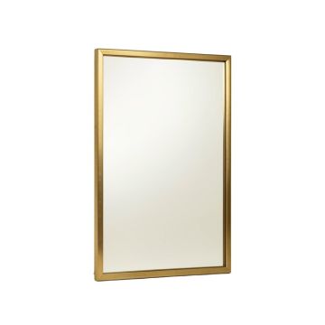 Cowart Gold Metal Wall Mirror
