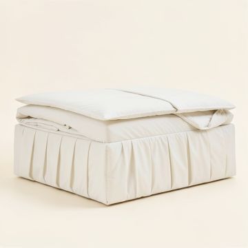 Fairview Pinch Pleat Duvet Cover Set (synthetic illustration; no displayed measurements)