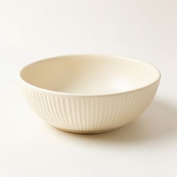 Summit Bridge Dining Bowl - Cream (synthetic illustration; no displayed measurements)