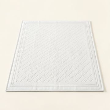 Sage Brook Rectangular Outdoor Rug - White (synthetic illustration; no displayed measurements)