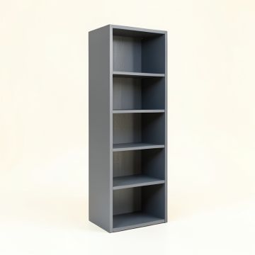 Cove Branch Narrow Cubby Tower - Gray (synthetic illustration; no displayed measurements)