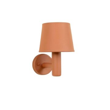 Hazel Arc Wall Sconce Mounted On A Plain Wall