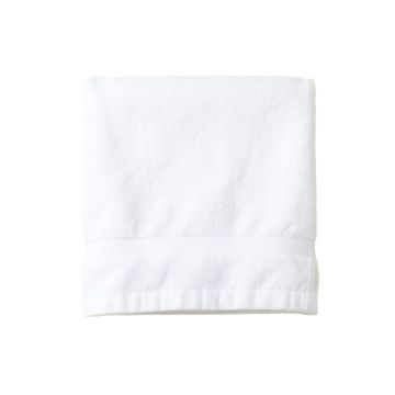 Fern Canyon Bath Towel - White