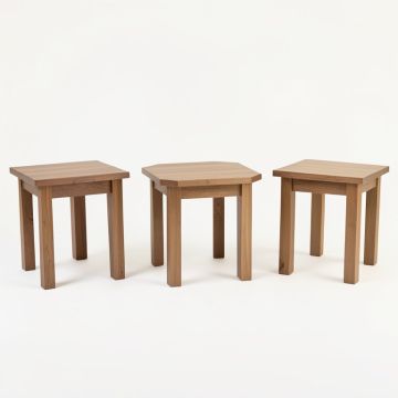 Askersund Wood 3 Piece Coffee Table Set (synthetic illustration; no displayed measurements)