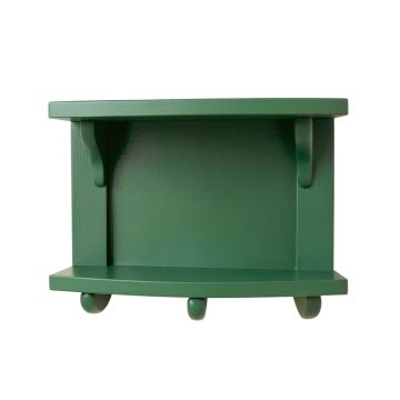 Oak Dale Wall-Mounted Entryway Organizer Shelf - Green