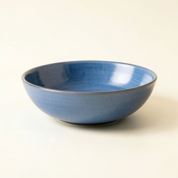 Slate Arc Dining Bowl - Blue (synthetic illustration; no displayed measurements)
