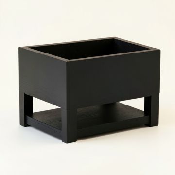 Field Arc Empty Raised Planter (synthetic illustration; no displayed measurements)