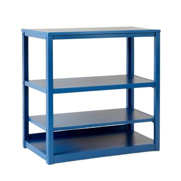 Moss Bluff Desktop Shelving Unit - Blue (synthetic illustration; no displayed measurements)