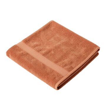 Hazel Crossing Bath Towel - Terracotta