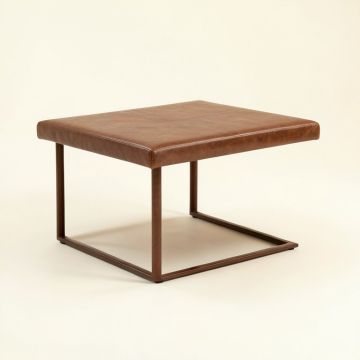 Radersburg Leather Cocktail Table (synthetic illustration; no displayed measurements)