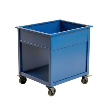 Elm Crossing Empty Rolling Workshop Cart - Blue