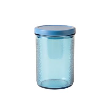 Maple Bend Storage Canister With Lid - Blue (synthetic illustration; no displayed measurements)