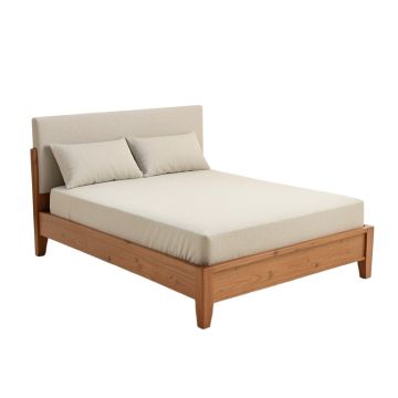 Emery Upholstered Low Profile Bed