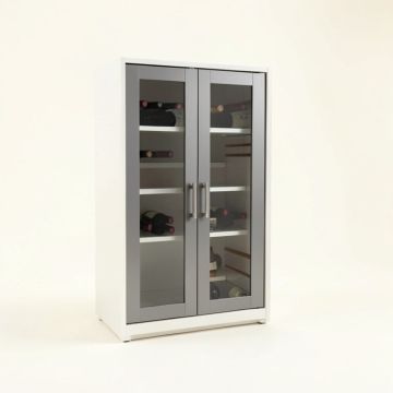 Hartwick Sliding Glass Door Bar With Wine Storage (synthetic illustration; no displayed measurements)
