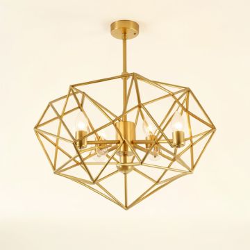 Vanwyk Unique/Statement Geometric Chandelier (synthetic illustration; no displayed measurements)