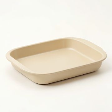 Elm Crest Serving Tray - Beige (synthetic illustration; no displayed measurements)