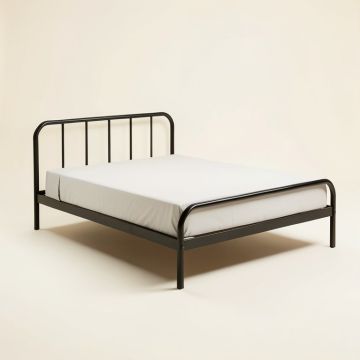 Kinner Metal Full Platform Bed (synthetic illustration; no displayed measurements)