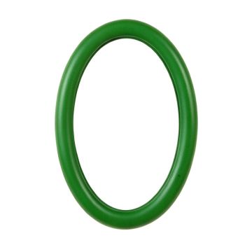Moss Arc Framed Wall Mirror - Green