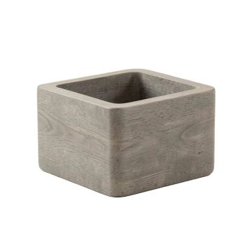 Olive Brook Empty Raised Planter - Gray