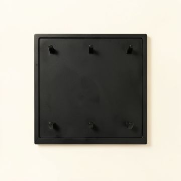 Maple Bend Empty Wall-Mounted Tool Organizer Panel - Black (synthetic illustration; no displayed measurements)