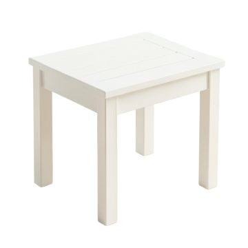 River Brook Compact Balcony Table - White (synthetic illustration; no displayed measurements)