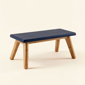 Reed Crossing Indoor Bench - Navy (synthetic illustration; no displayed measurements)