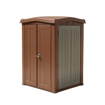 Outdoor 4 Ft. W X 2 Ft. D Plastic Vertical Tool Shed