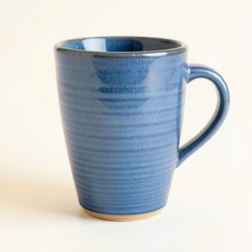 Summit Crest Ceramic Mug - Blue (synthetic illustration; no displayed measurements)