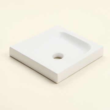 Fauceture 25.19 '' Single Bathroom Vanity Top In White With Sink (synthetic illustration; no displayed measurements)